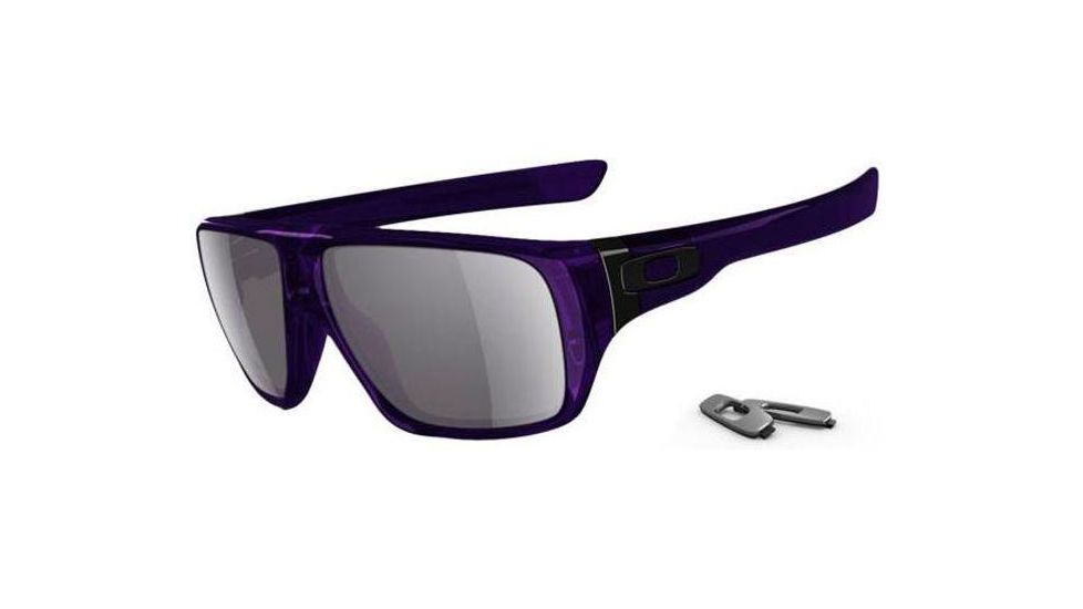 Oakley Dispatch Grape Juice Frame w/ Grey Lenses Sunglasses OO9090-12