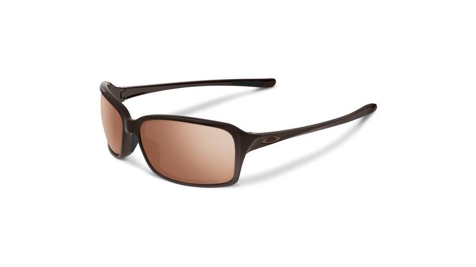 Oakley Dispute Womens Sunglasses, Chocolate Sin Frame, VR28 Black Iridium Lens OO9233-03