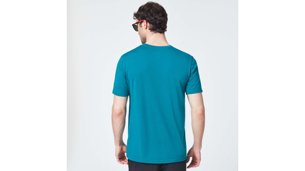 Oakley Dots Ellipse Short Sleeve Tee - Mens, Forest Town, Extra Small, FOA400260-74F-XS