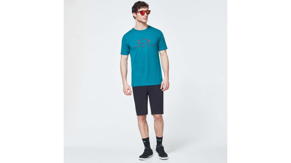 Oakley Dots Ellipse Short Sleeve Tee - Mens, Forest Town, Extra Small, FOA400260-74F-XS