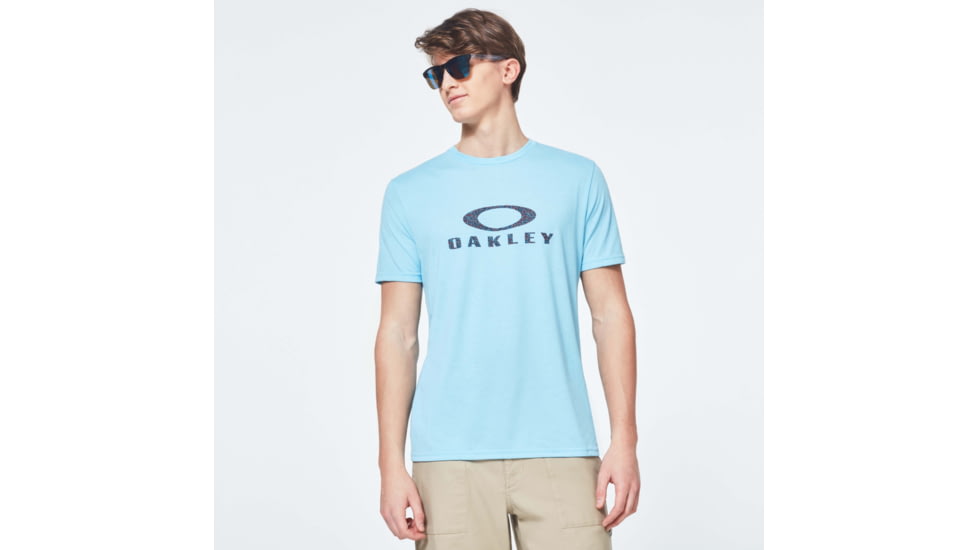 Oakley Dots Logo Ellipse Short Sleeve Tee - Mens, Aviator Blue, Small, FOA400260-6VB-S