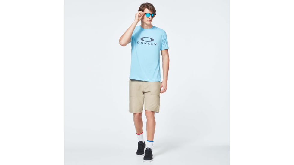 Oakley Dots Logo Ellipse Short Sleeve Tee - Mens, Aviator Blue, Small, FOA400260-6VB-S