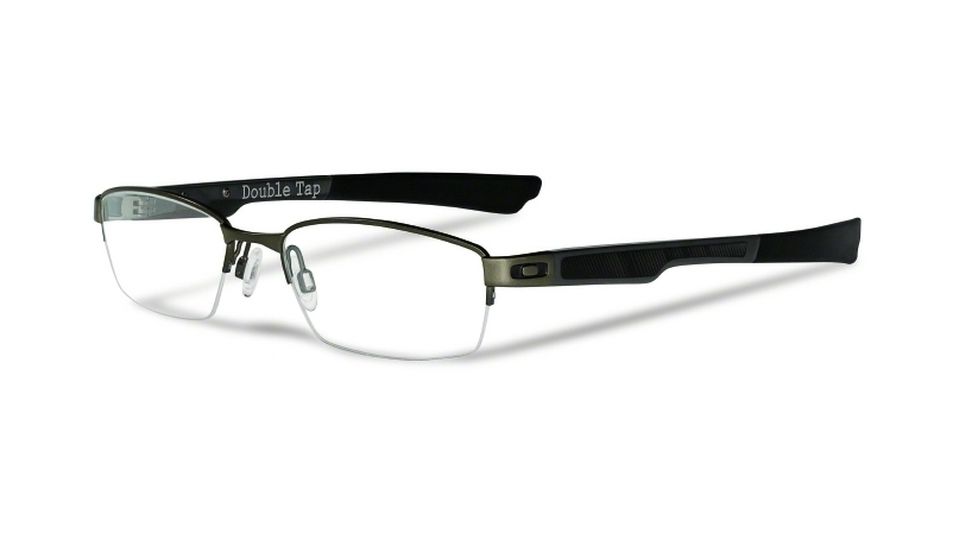 Oakley DOUBLE TAP OX3123 Prescription Eyeglasses 312302-51 - Pewter Frame