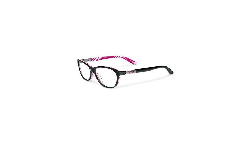 Oakley Downshift Womens Eyeglasses, Breast Cancer - Black Frame, 52mm OX1073-1052