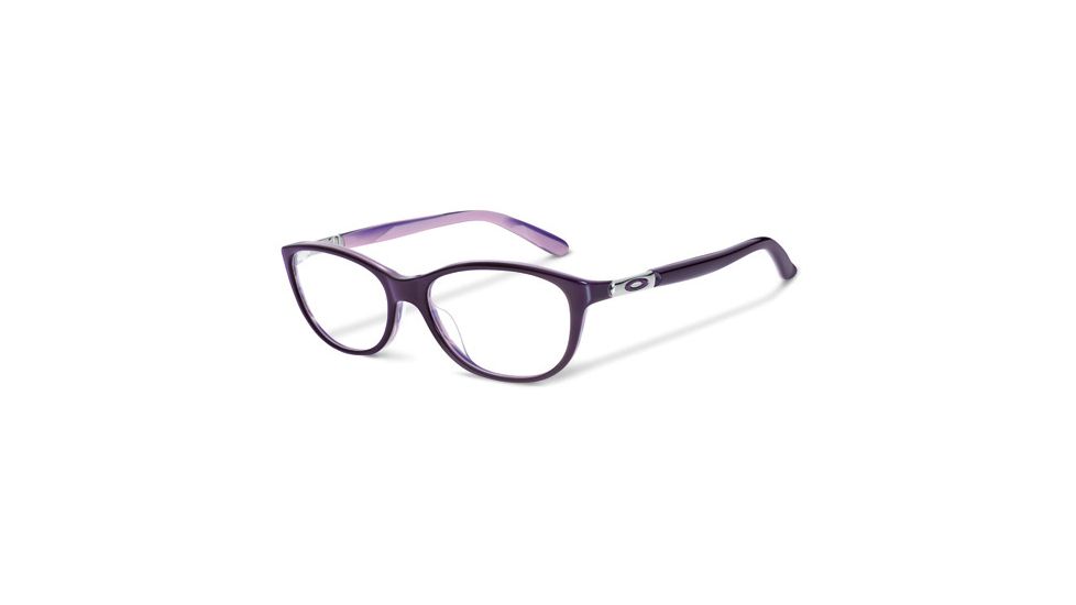 Oakley Downshift Bifocal Prescription Eyeglasses, Purple Marble Frame, OX1073-0752BI
