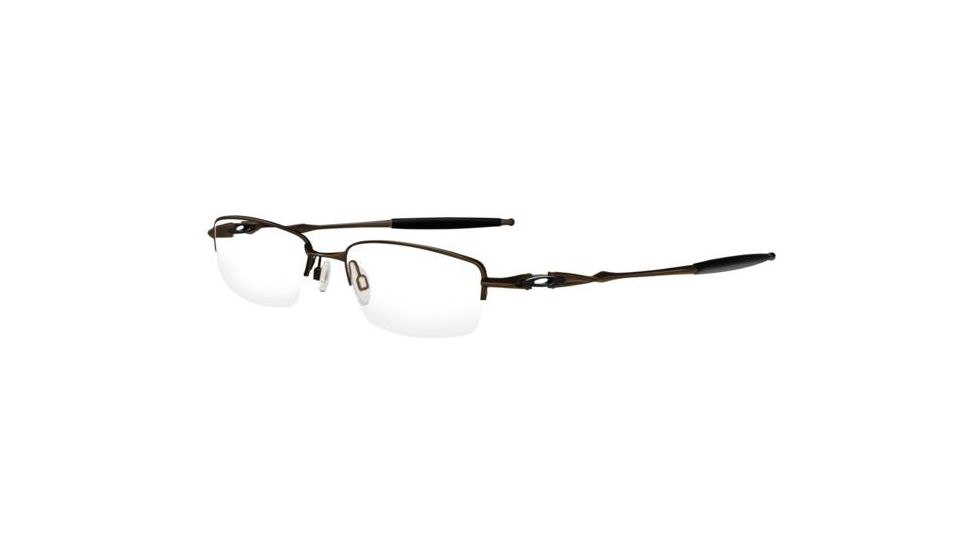 Oakley Drill Bit 0pt5 53mm Pewter Men's Rx Eyeglasses OX3143-0253