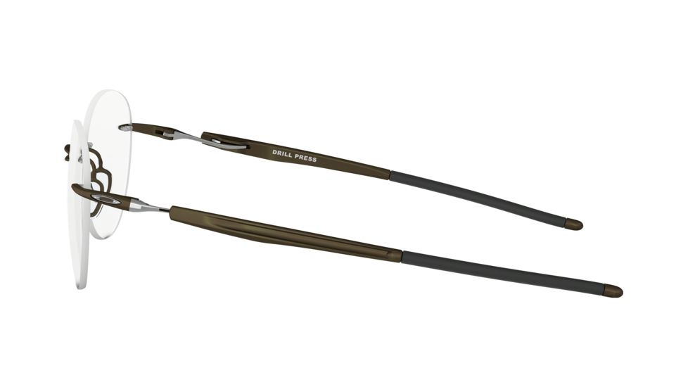 Oakley DRILL PRESS OX5143 Progressive Prescription Eyeglasses, 51mm, Pewter, OX5143-514302-51-PRO