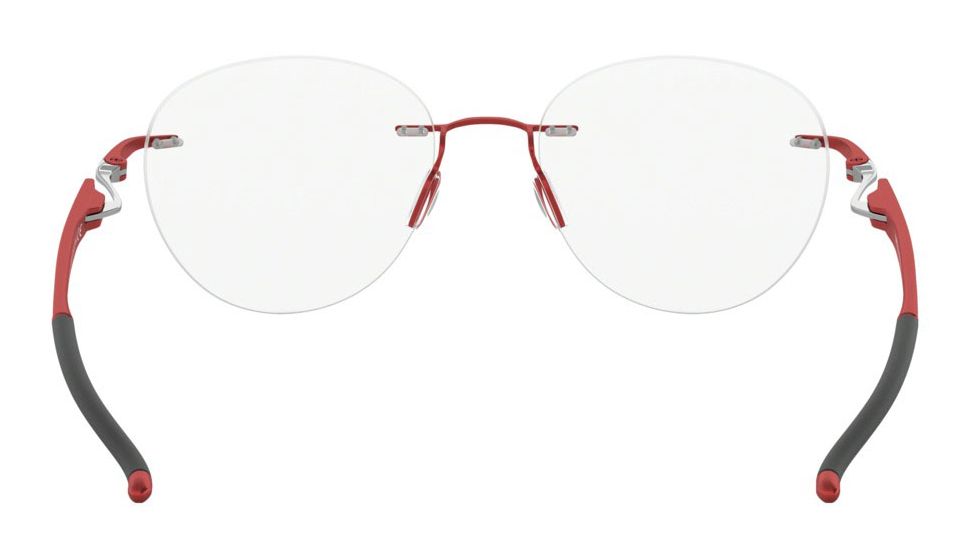 Oakley DRILL PRESS OX5143 Bifocal Prescription Eyeglasses, 51mm, Satin Brick Red, OX5143-514304-51-BI