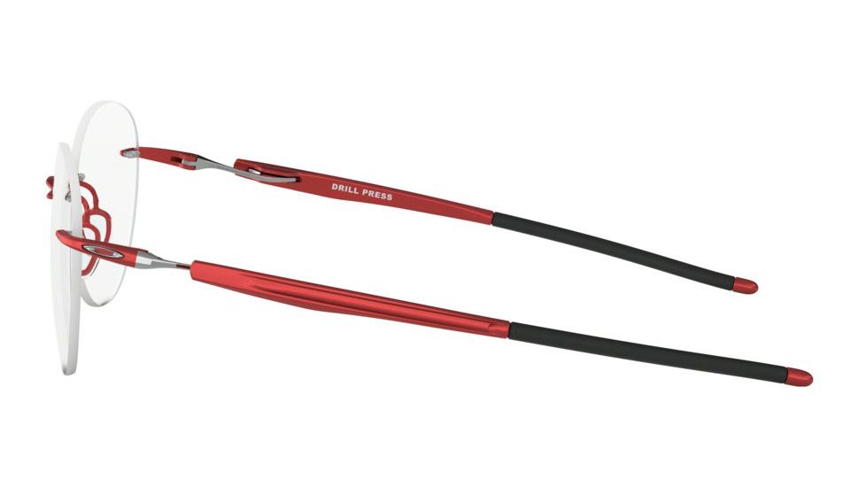 Oakley DRILL PRESS OX5143 Bifocal Prescription Eyeglasses, 51mm, Satin Brick Red, OX5143-514304-51-BI