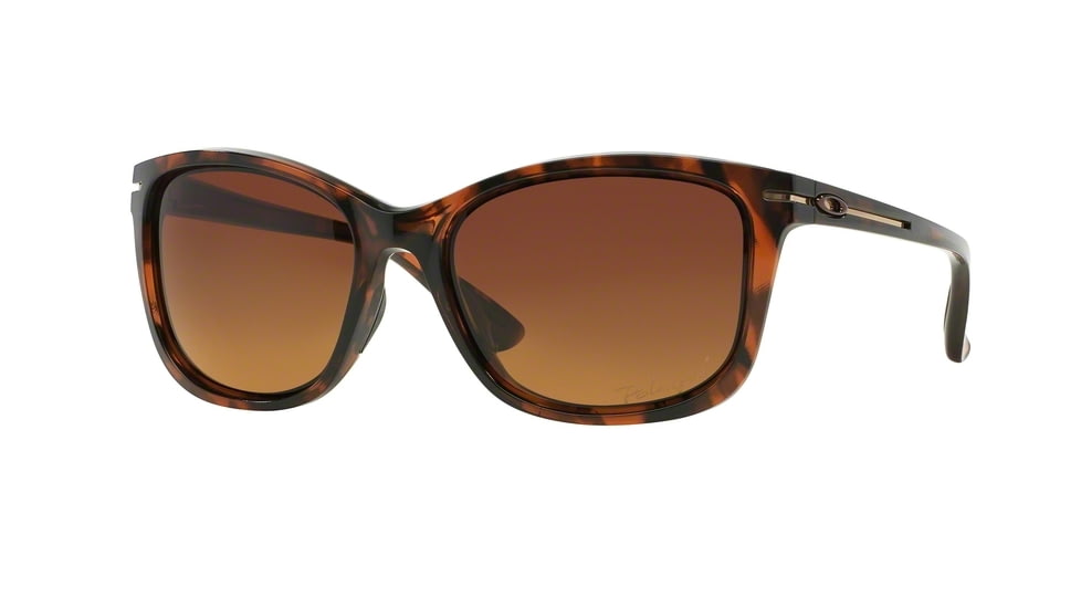 Oakley DROP IN OO9232 Single Vision Prescription Sunglasses OO9232-923203-58 - Lens Diameter 58 mm, Frame Color Tortoise