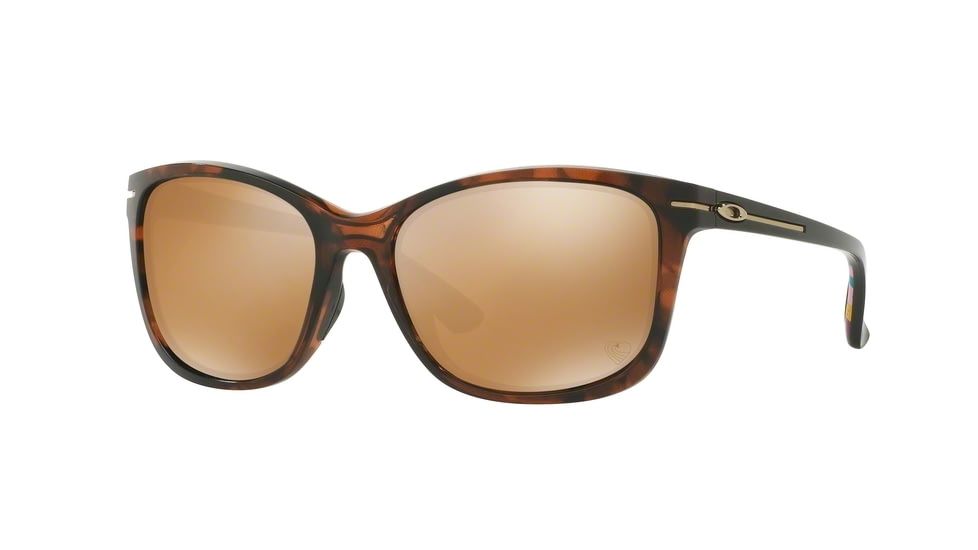 Oakley DROP IN OO9232 Single Vision Prescription Sunglasses OO9232-923211-58 - Lens Diameter 58 mm, Frame Color Tortoise W/Graphics