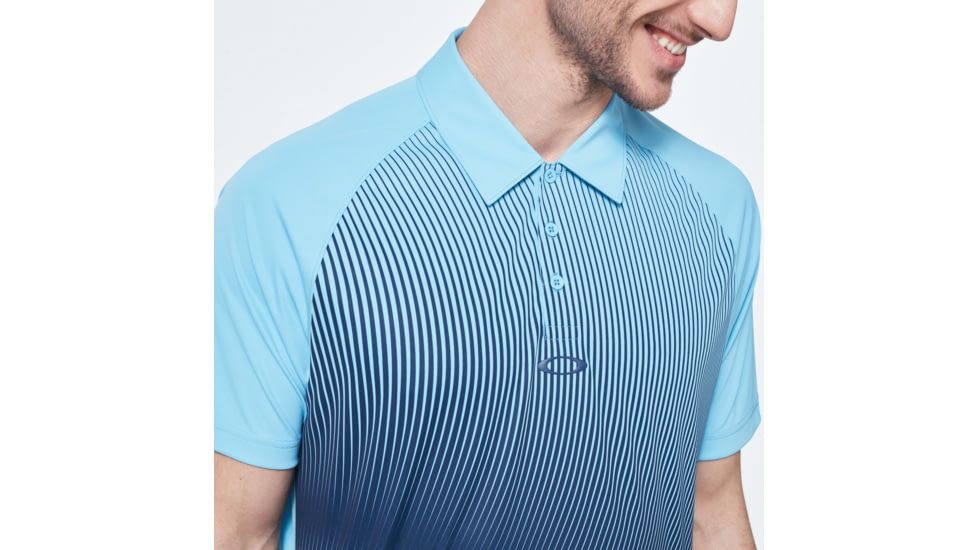 Oakley Dynamic Polo - Mens, Aviator Blue, Extra Large, FOA400125-6VB-XL