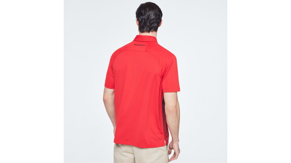 Oakley Dynamic Polo - Mens, High Risk Red, Extra Large, FOA400125-43A-XL