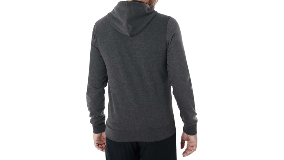 Oakley Ellipse Full Zip Hoodie - Mens, Blackout Light Heather, 3XL, 461644-02F-XXXL