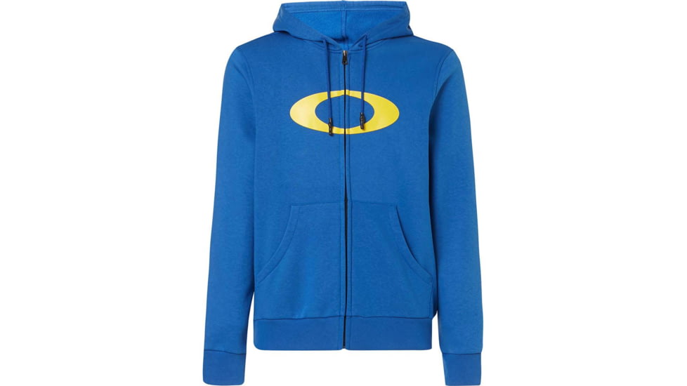 Oakley Ellipse Full Zip Hoodie - Mens, Electric Shade, Small, 461644-66X-S