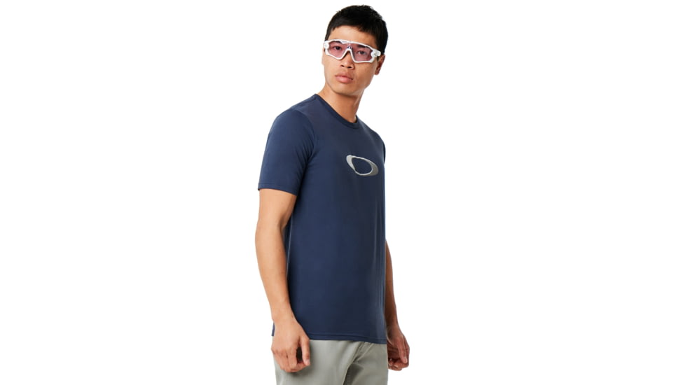 Oakley Ellipse Golf Tee - Mens, Foggy Blue, Large, 457598-6FB-L
