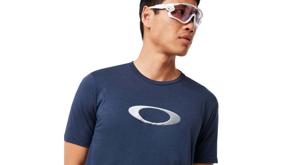 Oakley Ellipse Golf Tee - Mens, Foggy Blue, Medium, 457598-6FB-M