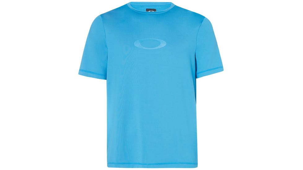 Oakley Ellipse Logo Rashguard - Mens, Hawaiian Blue, 3XL, 457602-6HB-XXXL