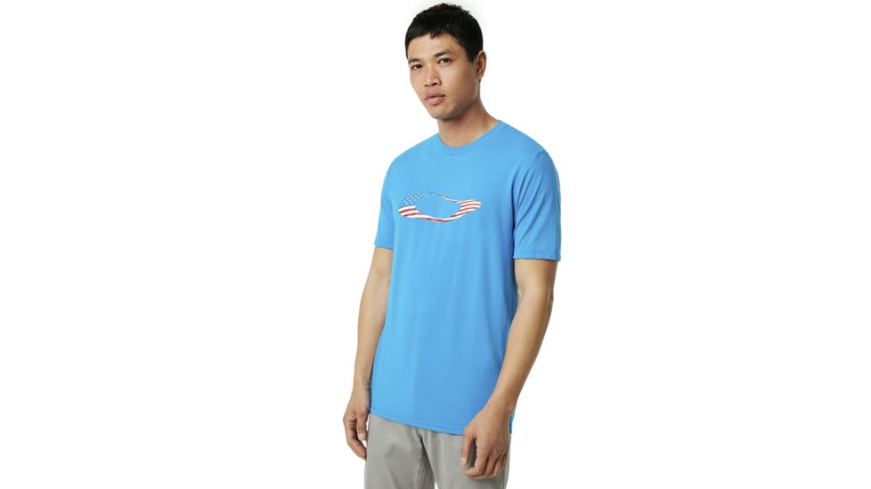 Oakley Ellipse Usa Ss - Mens, Hawaiian Blue, Medium, 457355-6HB-M