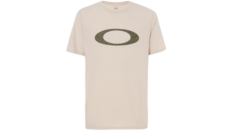 Oakley Ellpise Line Camo Short Sleeve - Mens, Oxford Tan, Large, 457359-88L-L