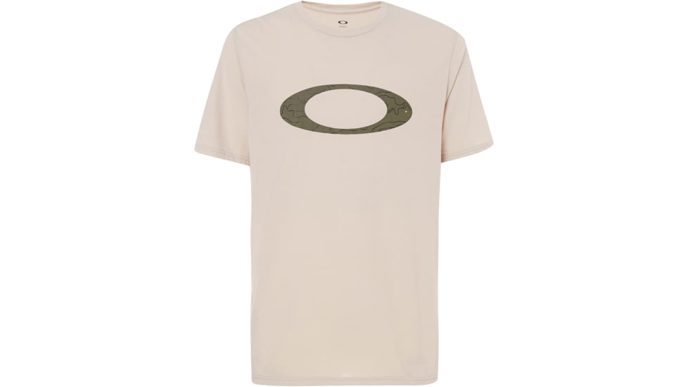 Oakley Ellpise Line Camo Short Sleeve - Mens, Oxford Tan, Medium, 457359-88L-M