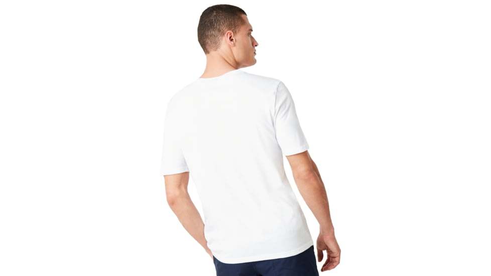 Oakley Ellpise Line Camo Short Sleeve - Mens, White, Extra Large, 457359-100-XL