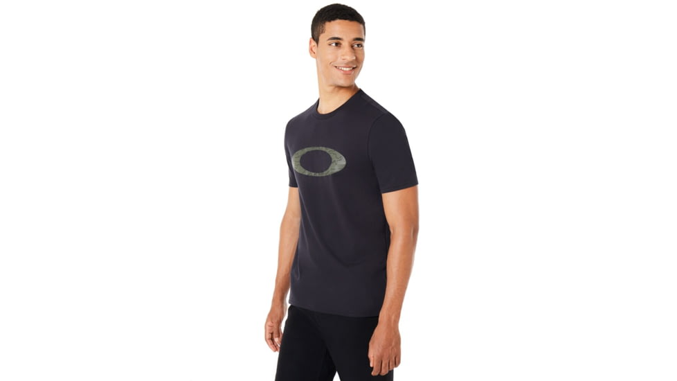 Oakley Ellpise Line Camo Ss - Mens, Blackout, Small, 457359-02E-S