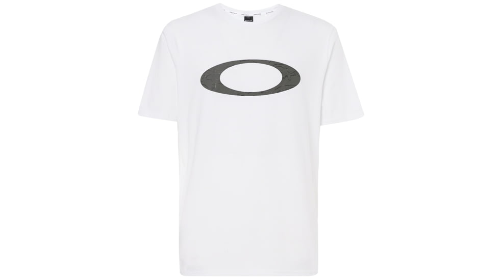 Oakley Ellpise Line Camo Ss - Mens, White, 2XL, 457359-100-XXL