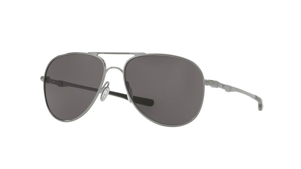 Oakley ELMONT M &amp; L OO4119 Sunglasses 411901-58 - Gunmetal Frame, Warm Grey Lenses