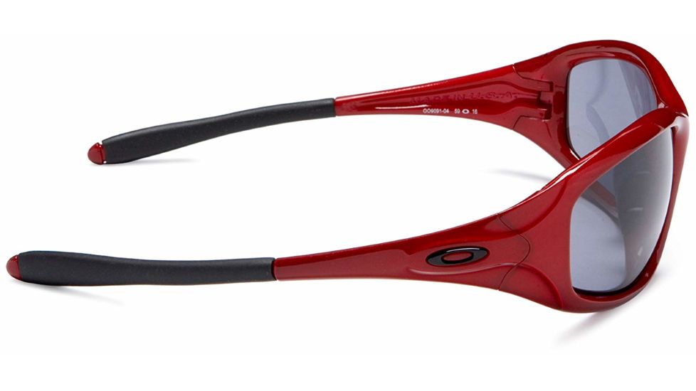 Oakley ENCOUNTER OO9091 Progressive Prescription Sunglasses OO9091-909104-59 - Lens Diameter 59 mm, Frame Color Metallic Red