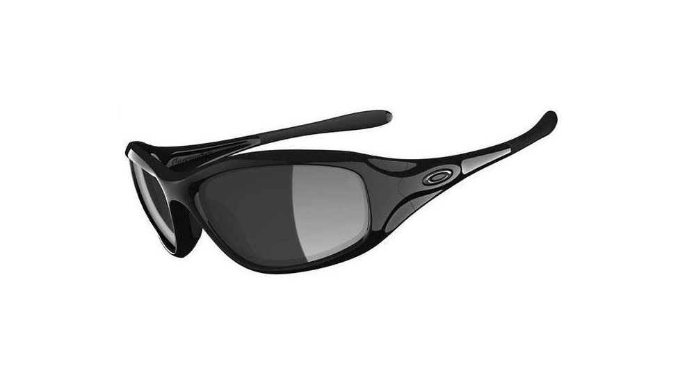 Oakley Encounter Polished Black Frame w/ Black Iridium Lenses Sunglasses OO9091-01