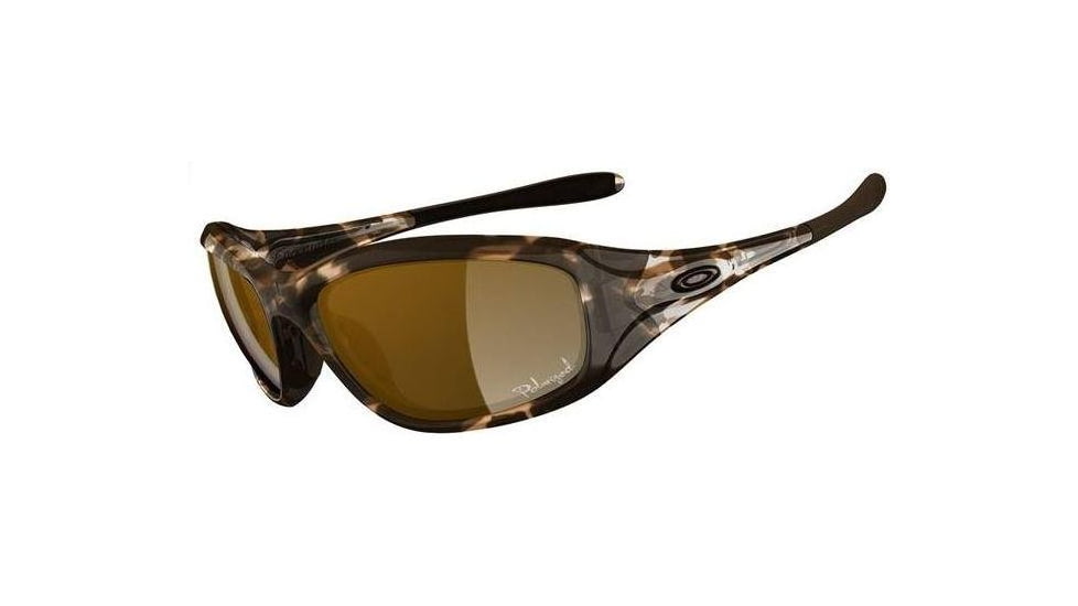 Oakley Encounter Topaz Tortoise Frame w/ Bronze Polarized Lenses Sunglasses OO9091-06