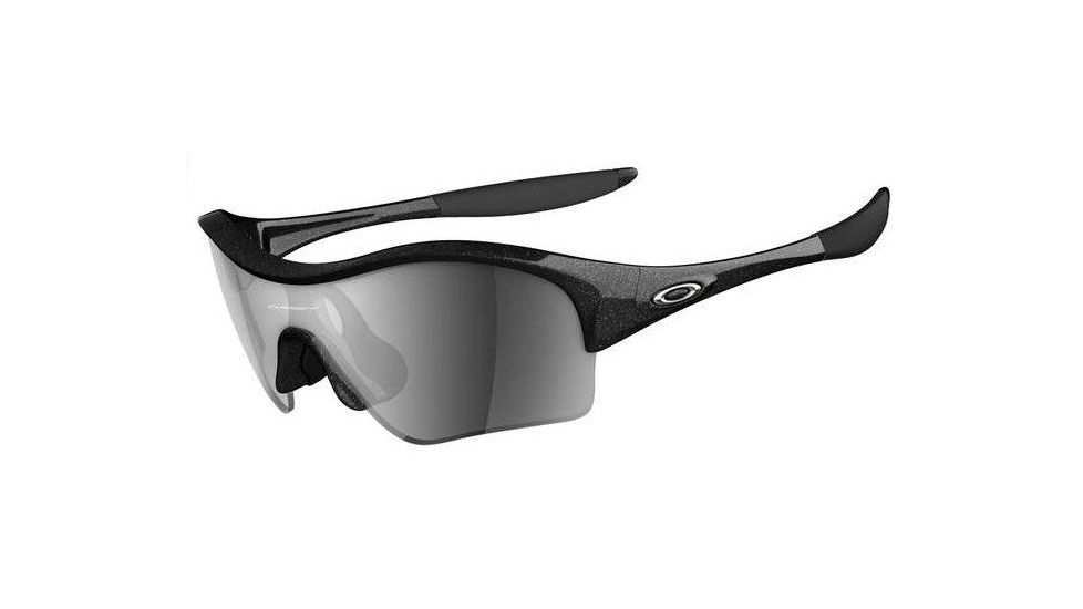 Oakley Enduring Metallic Black Edge Frame w/ Black Iridium Lenses Sunglasses 09-808