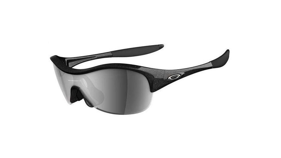 Oakley Enduring Metallic Black Pace Frame w/ Black Iridium Lenses Sunglasses 09-801