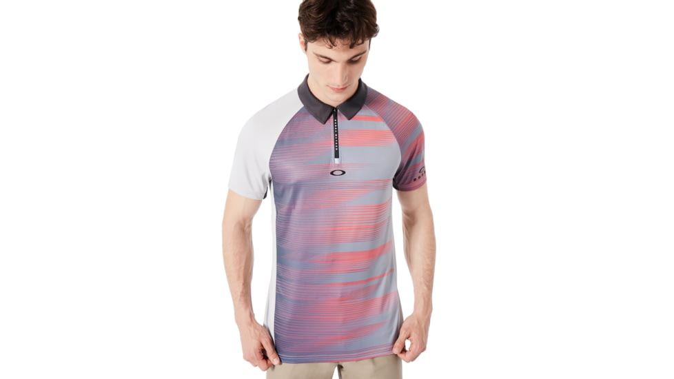 Oakley Engineered Polo Bubba - Mens, Light Grey, Large, 434285-202-L
