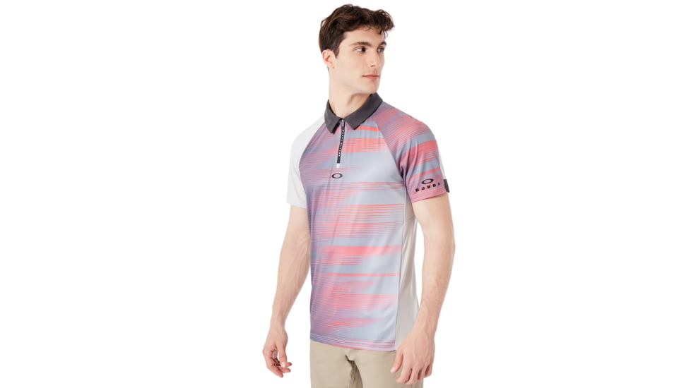 Oakley Engineered Polo Bubba - Mens, Light Grey, Large, 434285-202-L