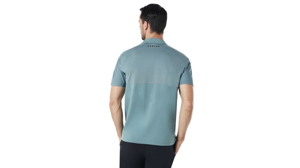 Oakley Engineered Short Sleeve Polo Bomber Collar - Mens, Ore, Large, 434221-6BQ-L