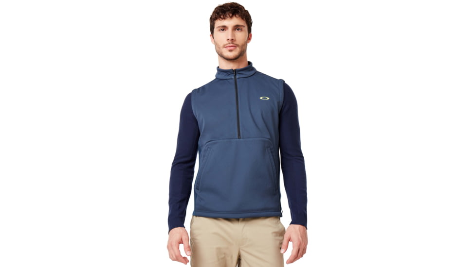 Oakley Engineered Softshell Vest - Mens, Foggy Blue, Extra Large, 412772-6FB-XL