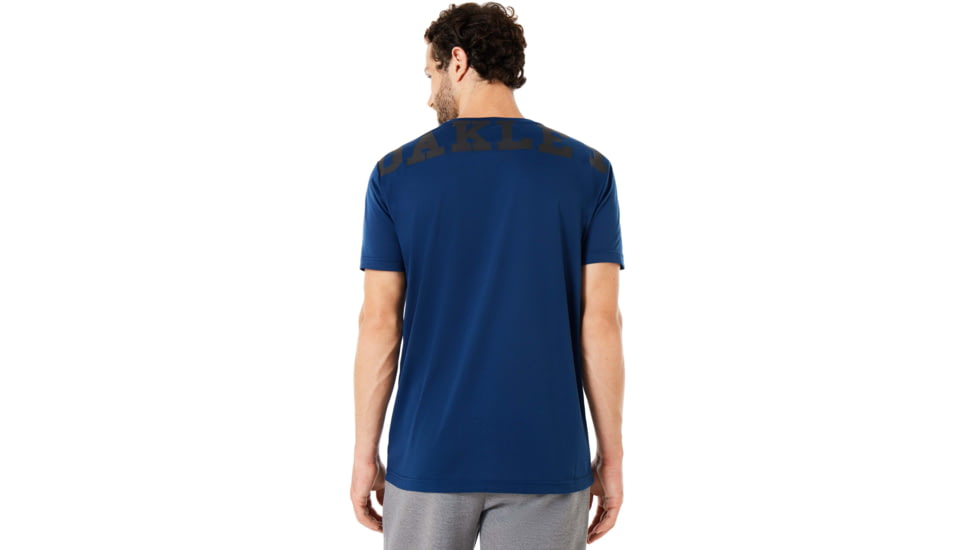 Oakley Enhance 18.09 Technical QD Short Sleeve Tee - Mens, Dark Blue, Extra Large, 434254-609-XL