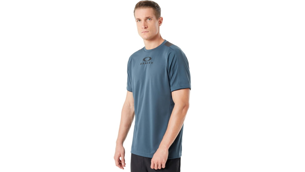 Oakley Enhance 8.7.02 Short Sleeve Crew Tee - Men's, Dark Slate, Small, 434250-94A-S