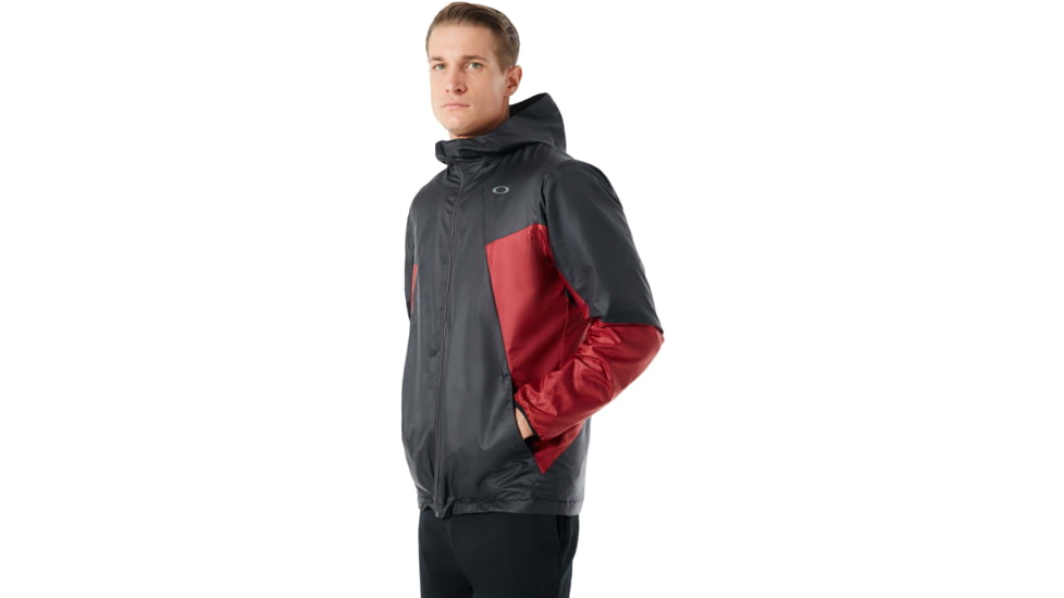 Oakley Enhance Wind Warm Jacket 8.7 - Mens, Blackout, Medium, 412589-02E-M