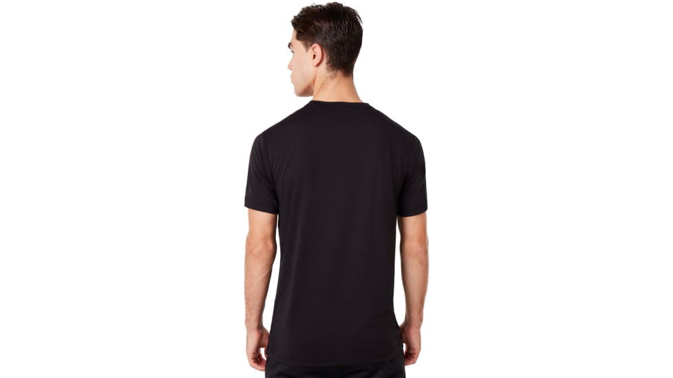 Oakley Enhance Big Qd Short Sleeve Tee - Mens, Blackout, Small, 458094-02E-S