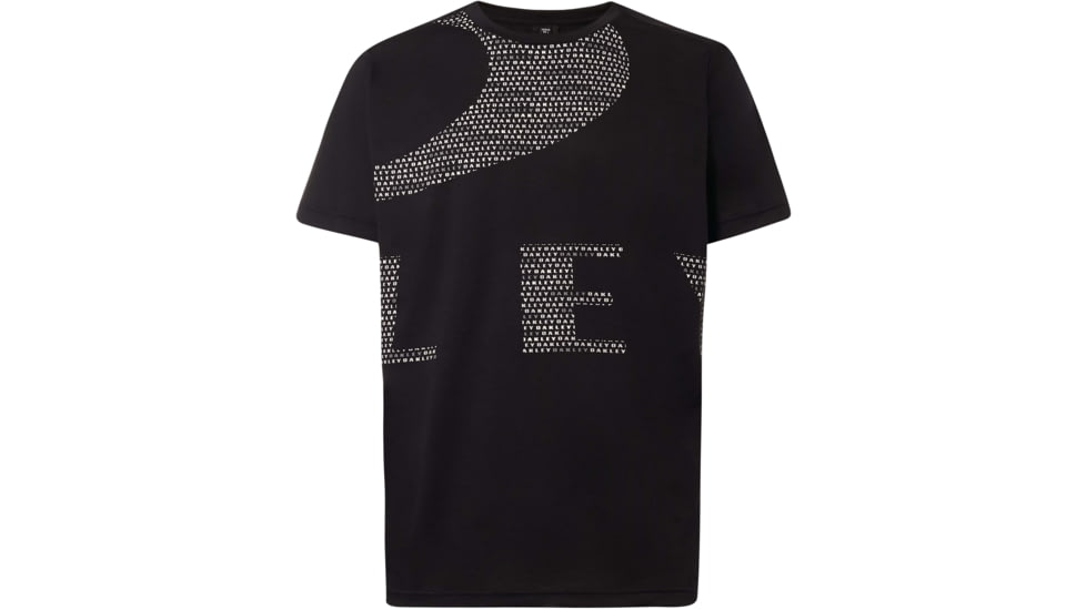 Oakley Enhance Big Qd Short Sleeve Tee - Mens, Blackout, Small, 458094-02E-S