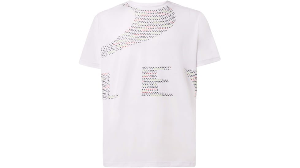 Oakley Enhance Big Qd Short Sleeve Tee - Mens, White, Medium, 458094-100-M