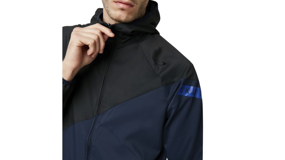 Oakley Enhance Double Hoodie Jacket - Mens, Blackout, Large 412721-02E-L