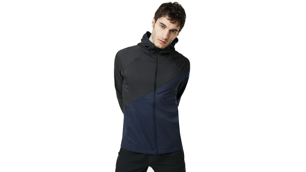 Oakley Enhance Double Hoodie Jacket - Mens, Fathom, 2XL, 412721-6AC-XXL