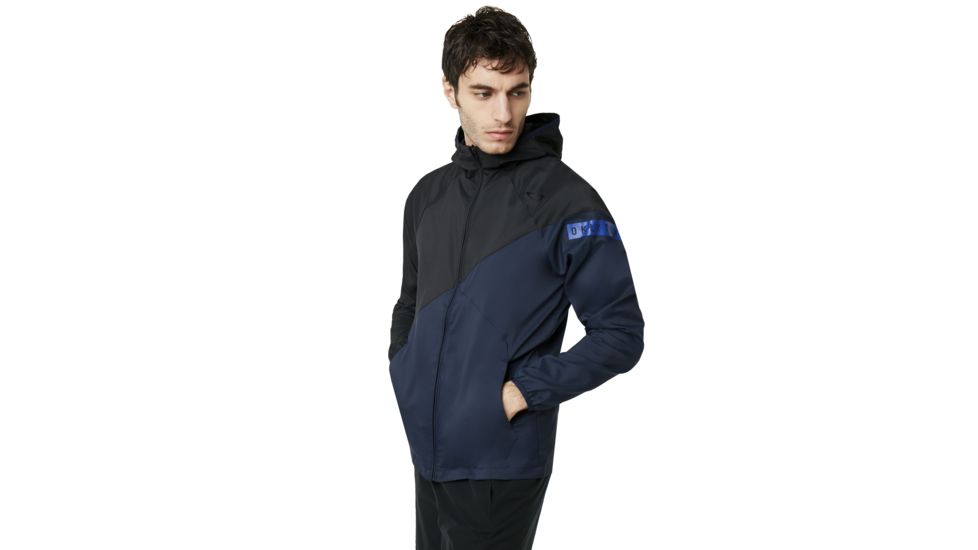 Oakley Enhance Double Hoodie Jacket - Mens, Fathom, 2XL, 412721-6AC-XXL