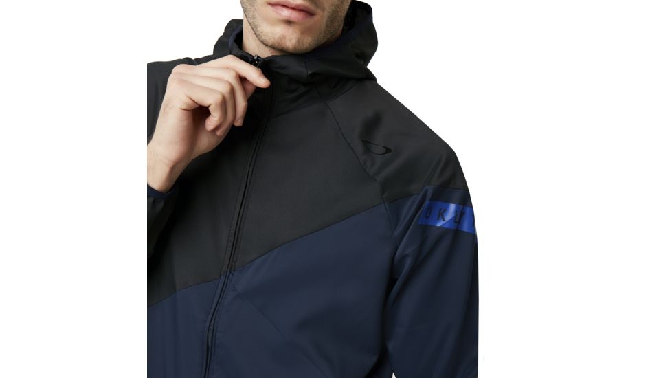 Oakley Enhance Double Hoodie Jacket - Mens, Fathom, S, 412721-6AC-S