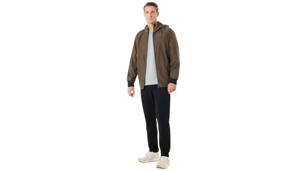 Oakley Enhance Emboss 8.7 Wind Jacket - Mens, Canteen, 2XL, 412591-87Y-XXL