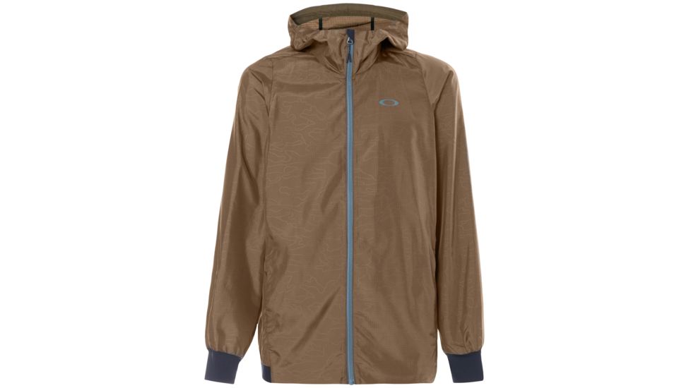 Oakley Enhance Emboss 8.7 Wind Jacket - Mens, Canteen, 2XL, 412591-87Y-XXL